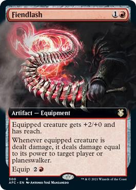 Fiendlash (Extended Art) - 300: Commander: Adventures in the Forgotten Realms