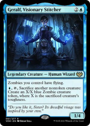 Geralf, Visionary Stitcher - 61: Innistrad: Crimson Vow