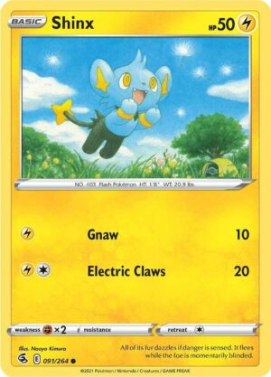 Shinx - 091/264: SWSH08: Fusion Strike