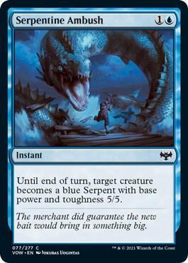 Serpentine Ambush - 77: Innistrad: Crimson Vow