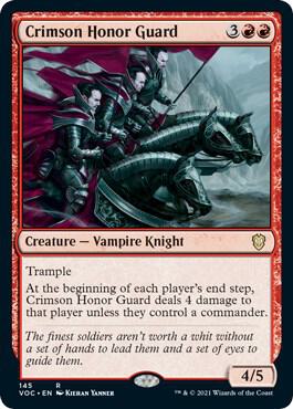 Crimson Honor Guard - 145: Commander: Innistrad: Crimson Vow