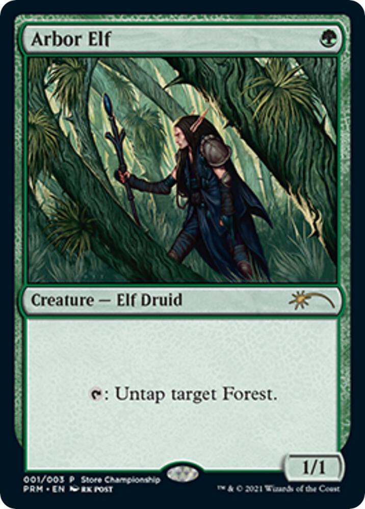 Arbor Elf - 1: Game Day & Store Championship Promos
