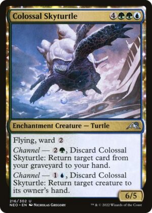 Colossal Skyturtle - 216: Kamigawa: Neon Dynasty