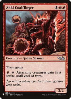 Akki Coalflinger - 033/062: The List Reprints