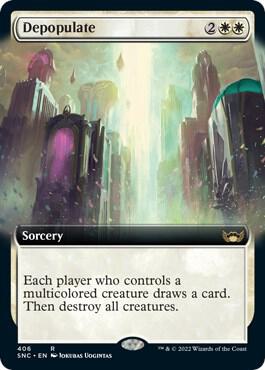 Depopulate (Extended Art) - 406: Streets of New Capenna