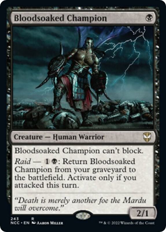 Bloodsoaked Champion - 243: Commander: Streets of New Capenna