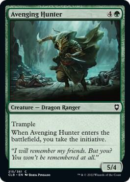 Avenging Hunter - 215: Commander Legends: Battle for Baldur's Gate