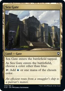 Sea Gate - 359: Commander Legends: Battle for Baldur's Gate