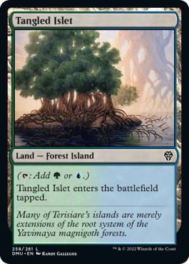 Tangled Islet - 258: Dominaria United