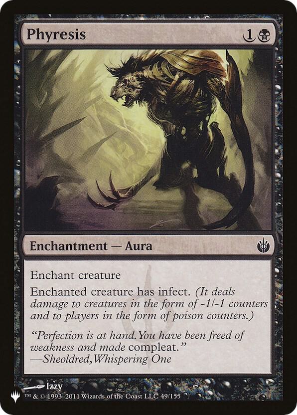 Phyresis - 49/155: The List Reprints