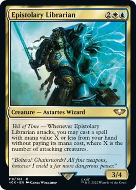 Epistolary Librarian - 118: Universes Beyond: Warhammer 40,000