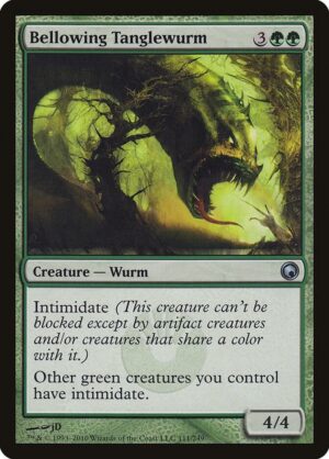 Bellowing Tanglewurm - 111: Scars of Mirrodin