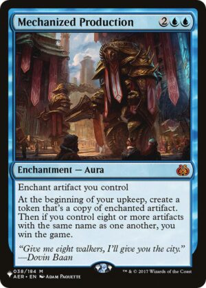 Mechanized Production - 038/184: The List Reprints