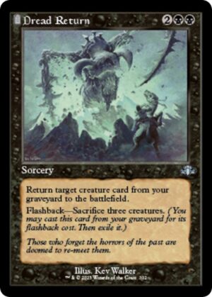 Dread Return (Retro Frame) - 302: Dominaria Remastered