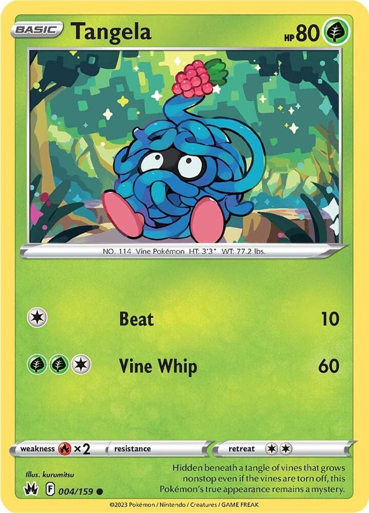 Tangela - 004/159: SWSH: Crown Zenith