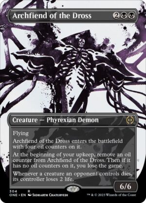 Archfiend of the Dross (Showcase) - 304: Phyrexia: All Will Be One