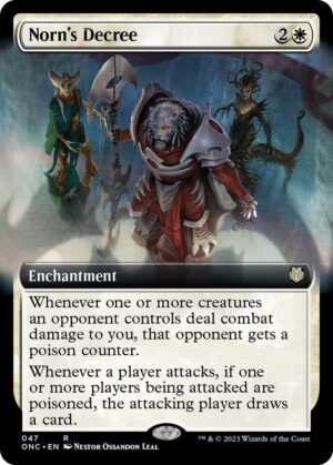 Norn's Decree (Extended Art) - 47: Commander: Phyrexia: All Will Be One