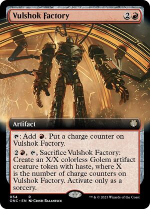 Vulshok Factory (Extended Art) - 54: Commander: Phyrexia: All Will Be One