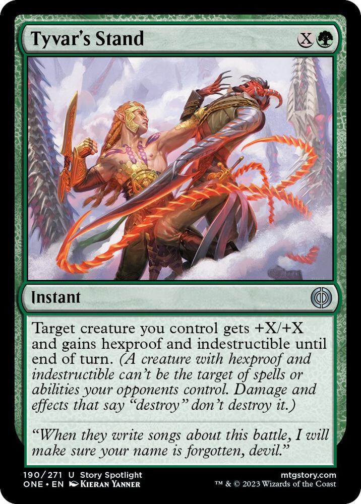 Tyvar's Stand - 190: Phyrexia: All Will Be One