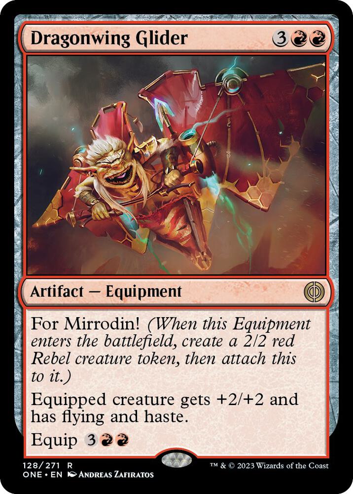 Dragonwing Glider - 128: Phyrexia: All Will Be One