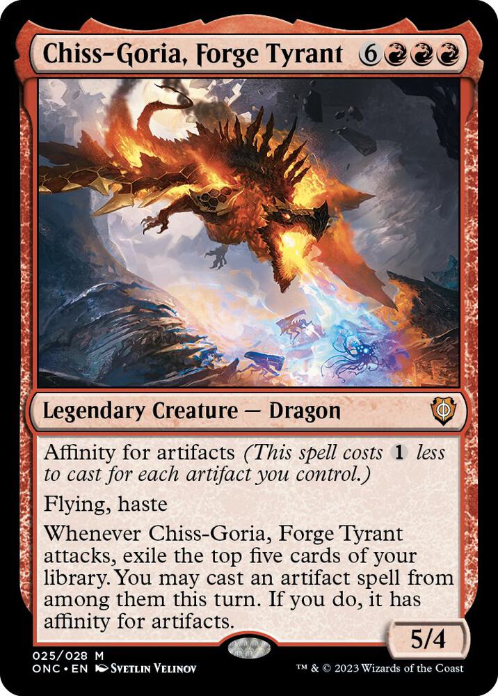Chiss-Goria, Forge Tyrant - 25: Commander: Phyrexia: All Will Be One
