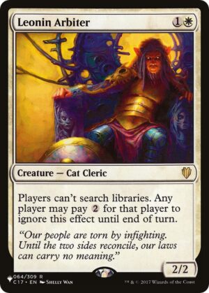Leonin Arbiter - 064/309: The List Reprints