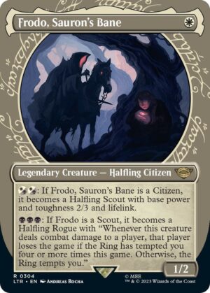 Frodo, Sauron's Bane (Showcase) - 304: Universes Beyond: The Lord of the Rings: Tales of Middle-earth