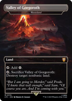Valley of Gorgoroth - Wasteland - 376: Commander: The Lord of the Rings: Tales of Middle-earth