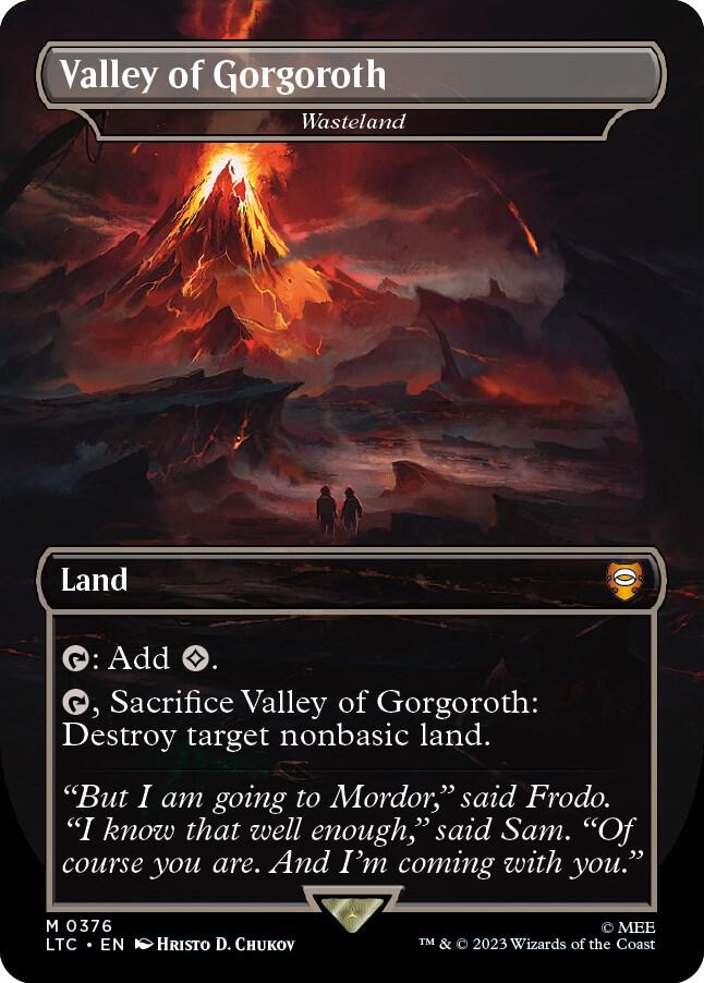 Valley of Gorgoroth - Wasteland - 376: Commander: The Lord of the Rings: Tales of Middle-earth
