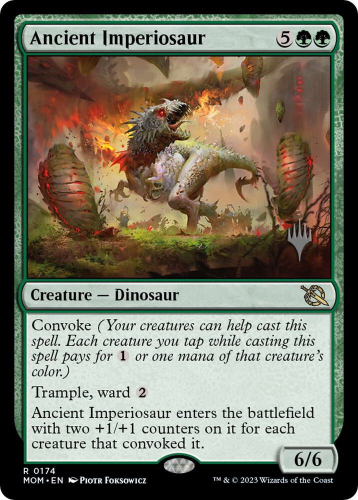 Ancient Imperiosaur - 174: Promo Pack: March of the Machine