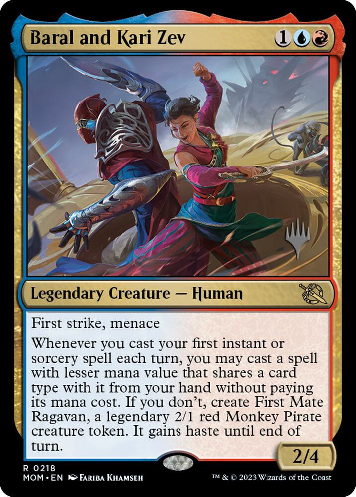 Baral and Kari Zev - 218: Promo Pack: March of the Machine
