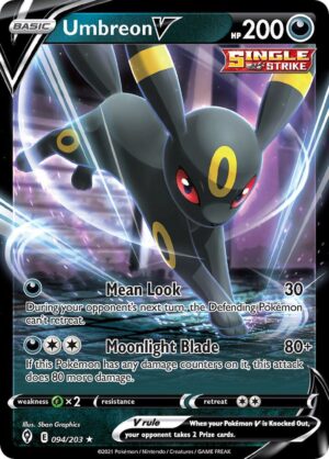Umbreon V - 094/203 (Non-Holo) - 094/203: Deck Exclusives