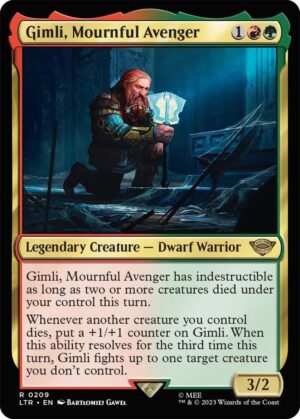Gimli, Mournful Avenger - 209: Universes Beyond: The Lord of the Rings: Tales of Middle-earth