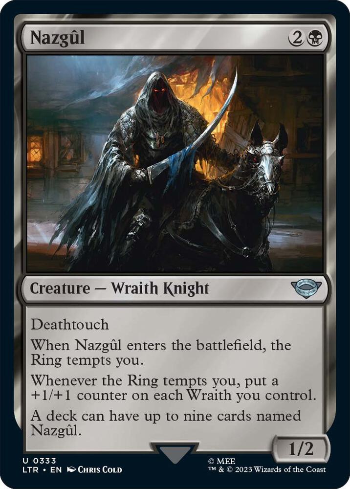 Nazgul (0333) - 333: Universes Beyond: The Lord of the Rings: Tales of Middle-earth