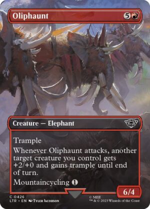 Oliphaunt (Borderless) - 426: Universes Beyond: The Lord of the Rings: Tales of Middle-earth
