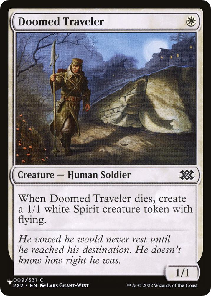 Doomed Traveler (2X2) - 009/024: The List Reprints