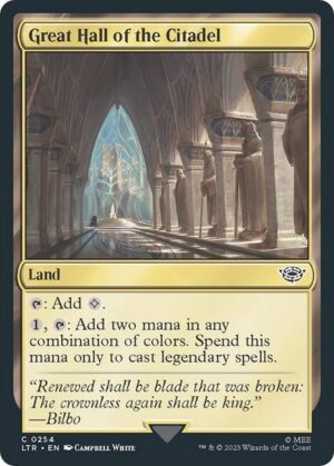 Great Hall of the Citadel - 254: Universes Beyond: The Lord of the Rings: Tales of Middle-earth
