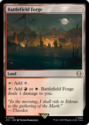 Battlefield Forge - 296: Commander: The Lord of the Rings: Tales of Middle-earth