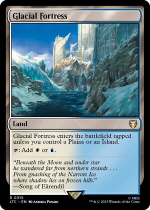 Glacial Fortress - 315: Commander: The Lord of the Rings: Tales of Middle-earth