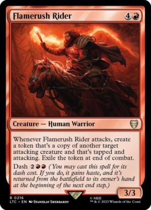 Flamerush Rider - 216: Commander: The Lord of the Rings: Tales of Middle-earth