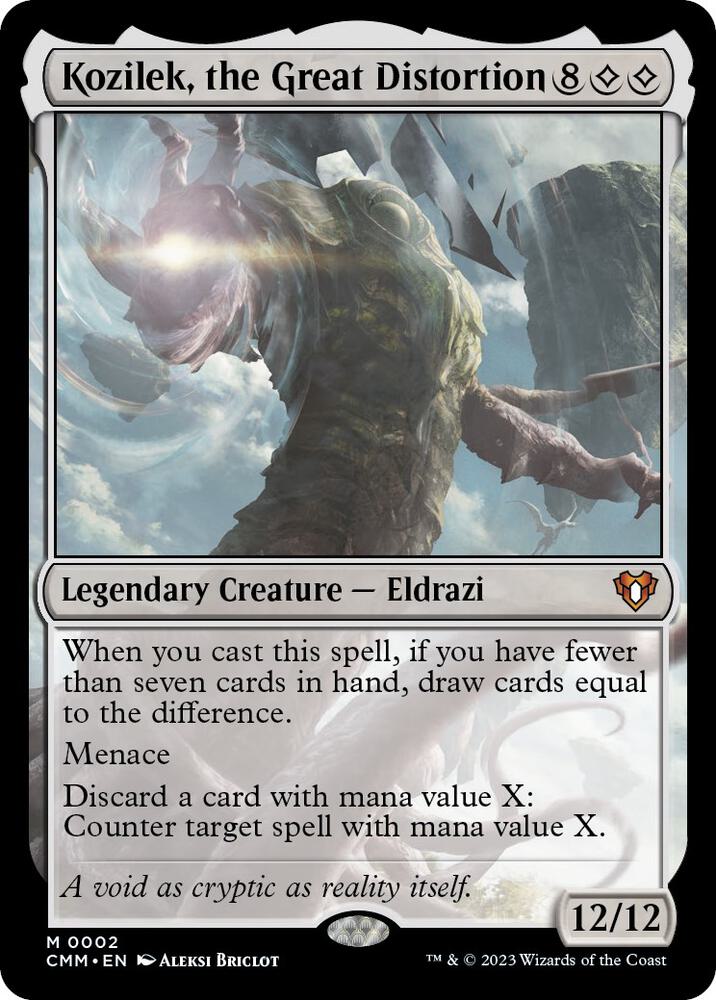 Kozilek, the Great Distortion - 2: Commander Masters