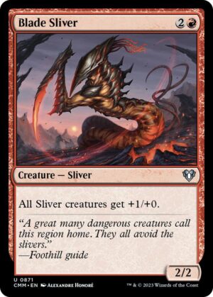 Blade Sliver - 871: Commander Masters
