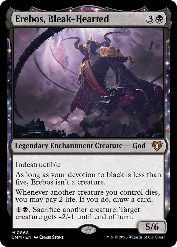 Erebos, Bleak-Hearted - 868: Commander Masters