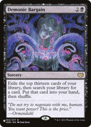 Demonic Bargain - 103/277: The List Reprints