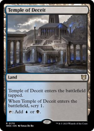 Temple of Deceit - 170: Commander: Wilds of Eldraine