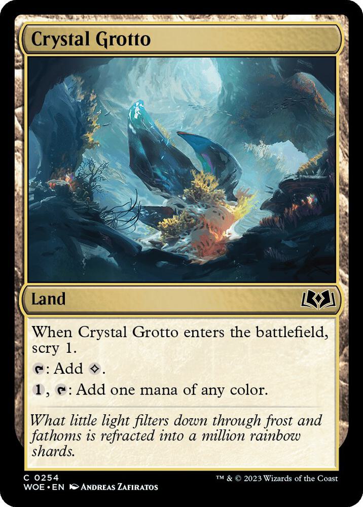Crystal Grotto - 254: Wilds of Eldraine