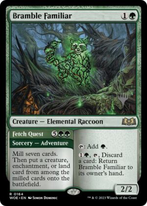 Bramble Familiar - 164: Promo Pack: Wilds of Eldraine