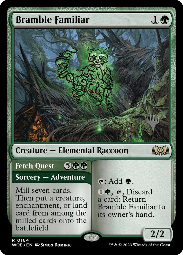 Bramble Familiar - 164: Promo Pack: Wilds of Eldraine
