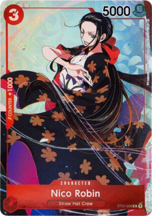Nico Robin (Gift Collection 2023) - ST01-008: One Piece Promotion Cards