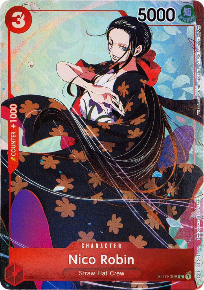 Nico Robin (Gift Collection 2023) - ST01-008: One Piece Promotion Cards